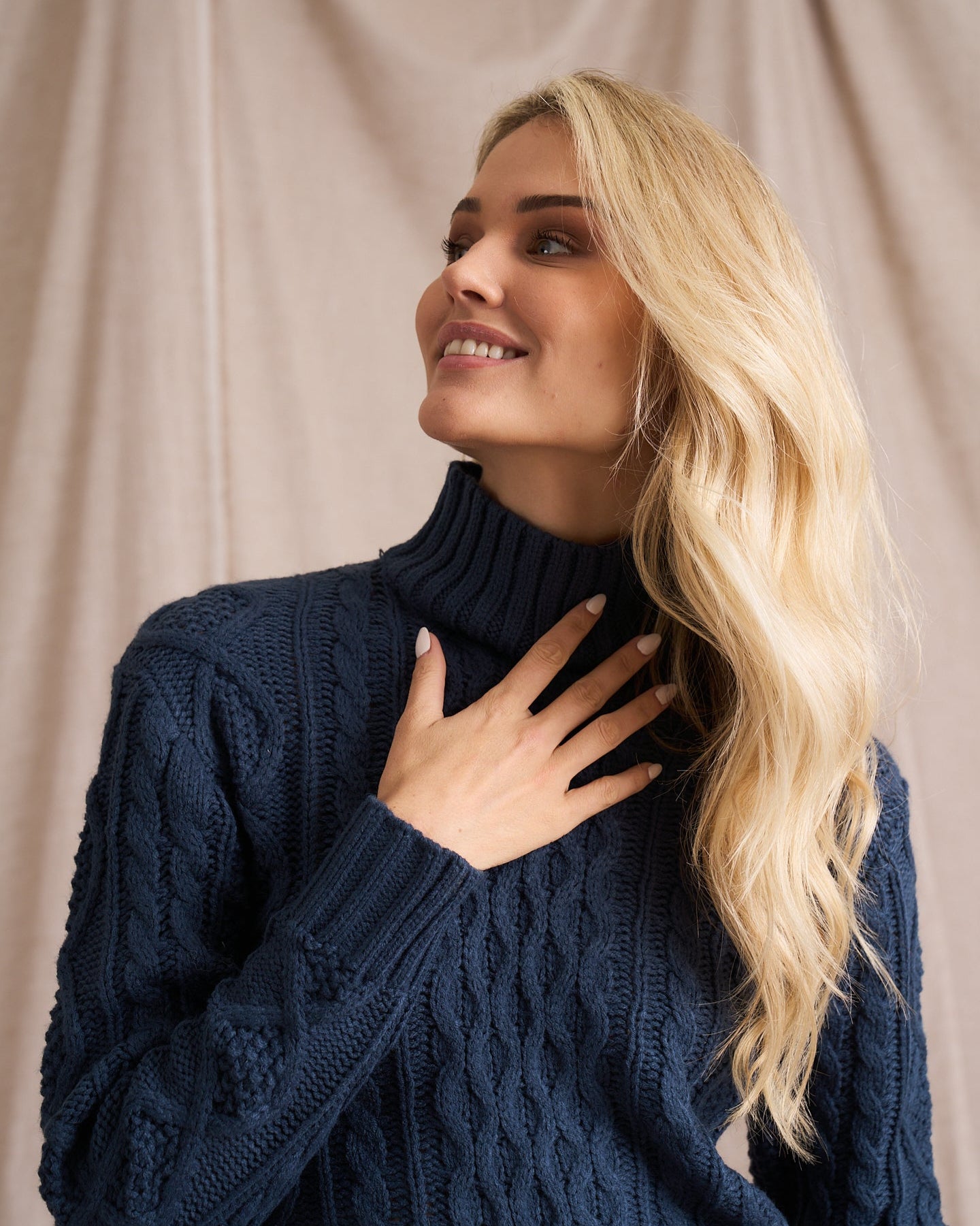 Cotton Cable Luxury Knit