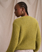 Sequin Mix Eyelash Knit