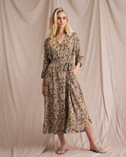 Kiara Fine Lines Shirt Dress