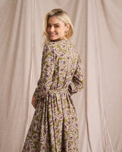 Kiara Fine Lines Shirt Dress