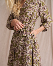 Kiara Fine Lines Shirt Dress