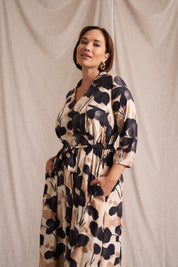Kiara Shirt Dress In Atrium Floral