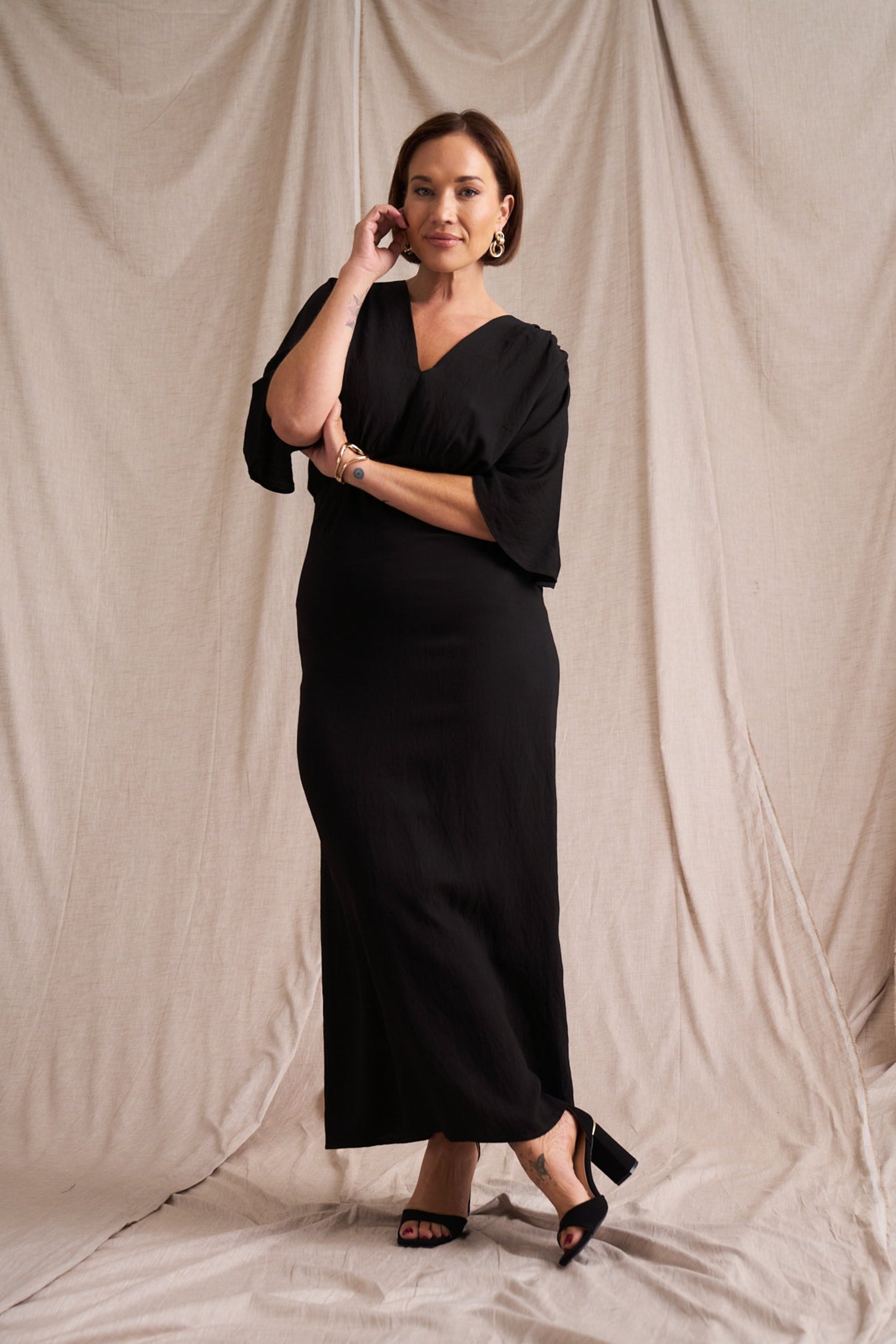 Butterfly Maxi Dress