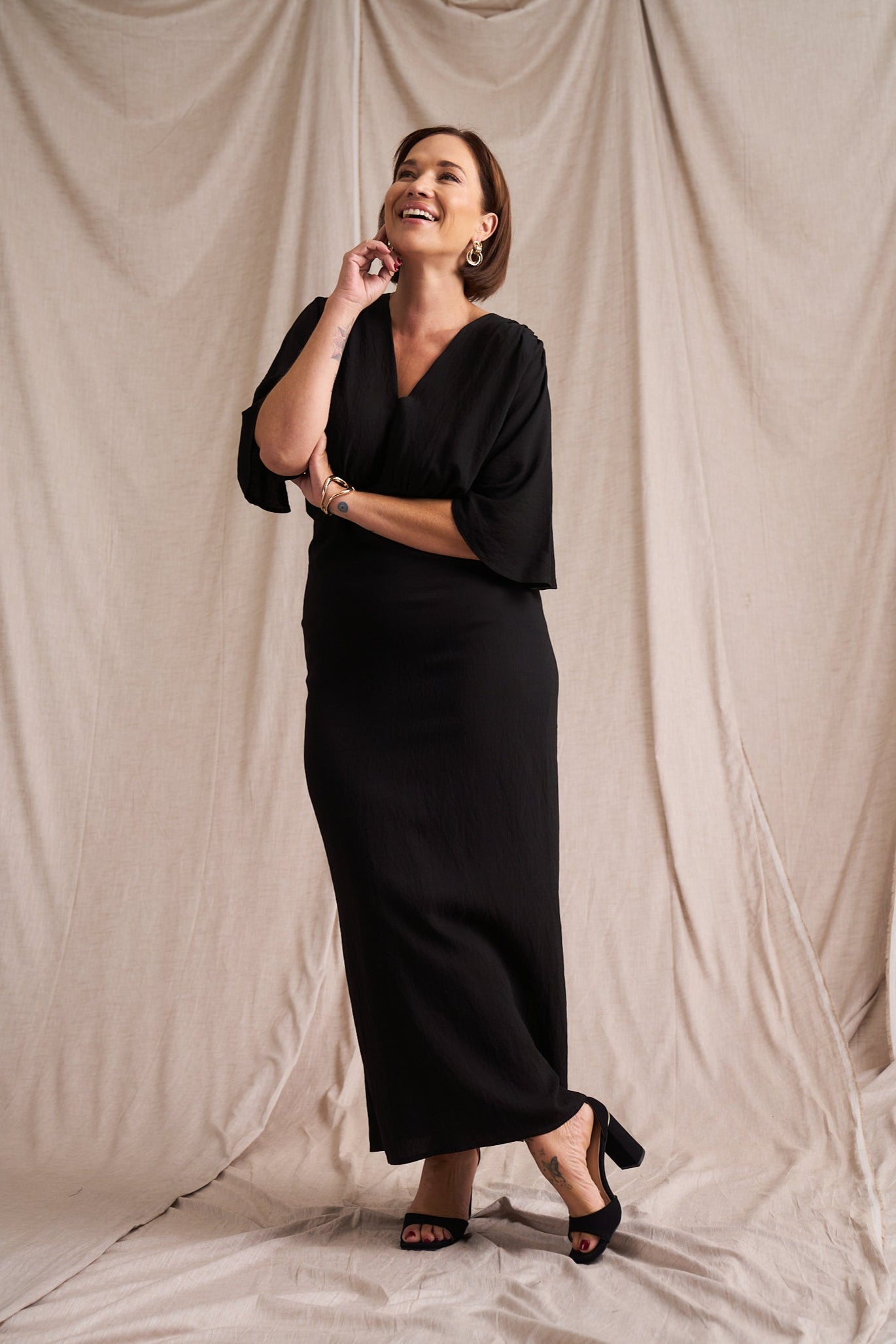 Butterfly Maxi Dress