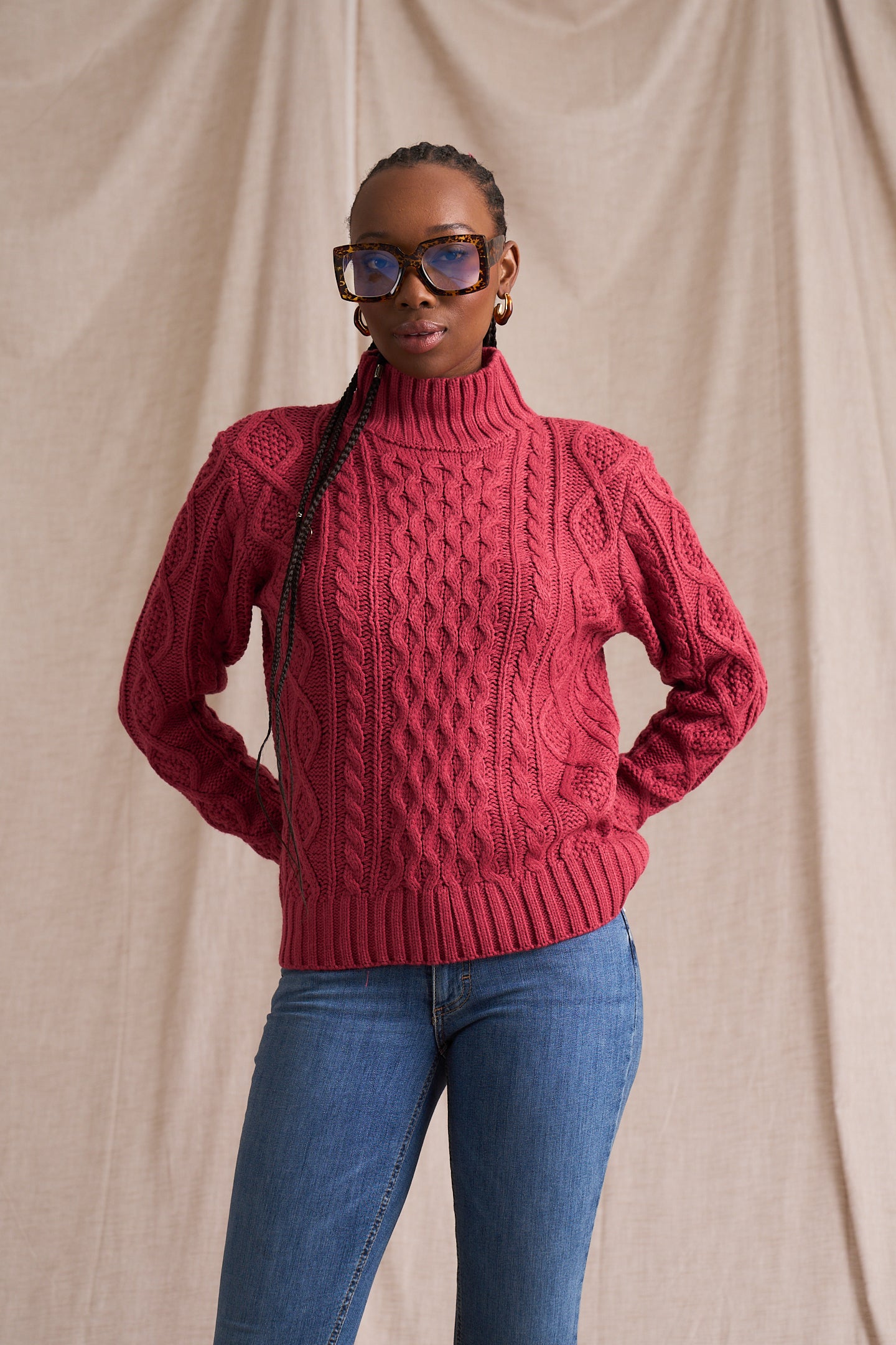 Cotton Cable Luxury Knit