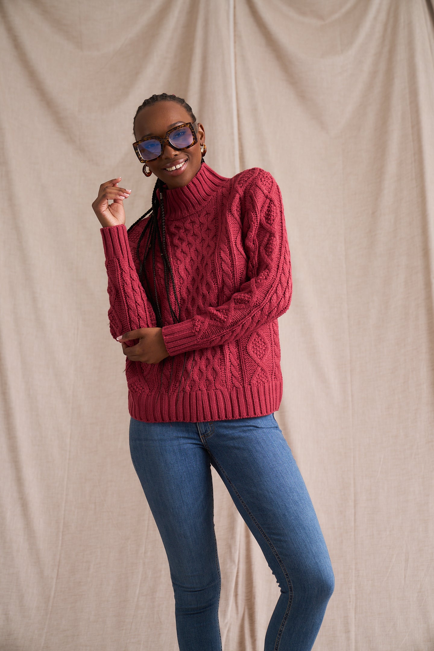 Cotton Cable Luxury Knit