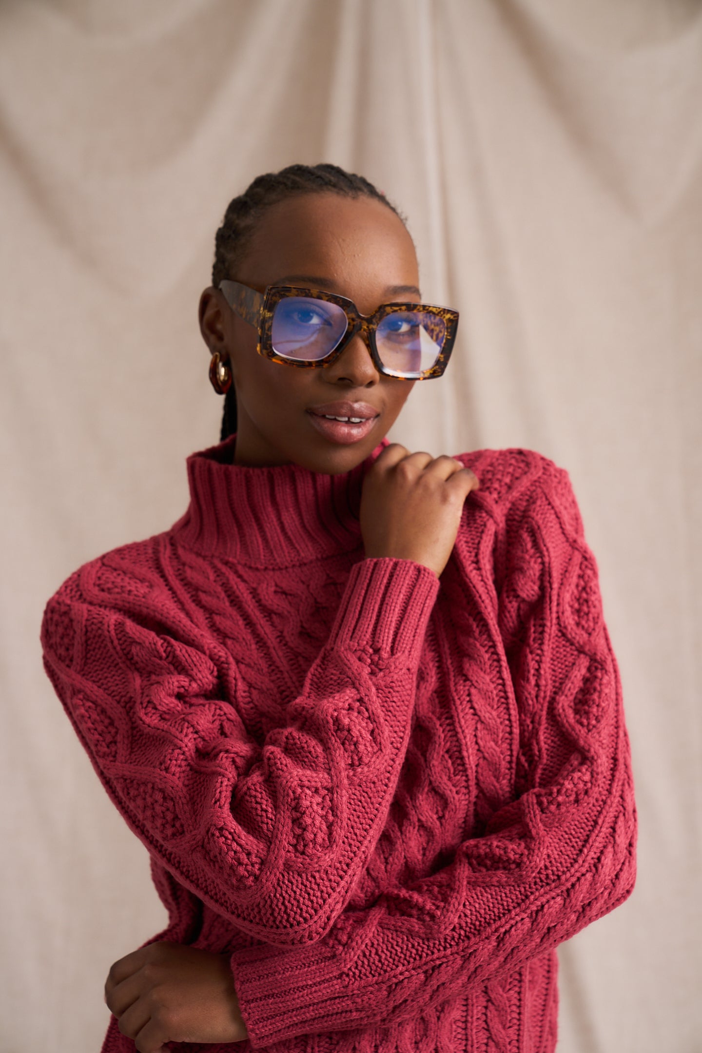 Cotton Cable Luxury Knit