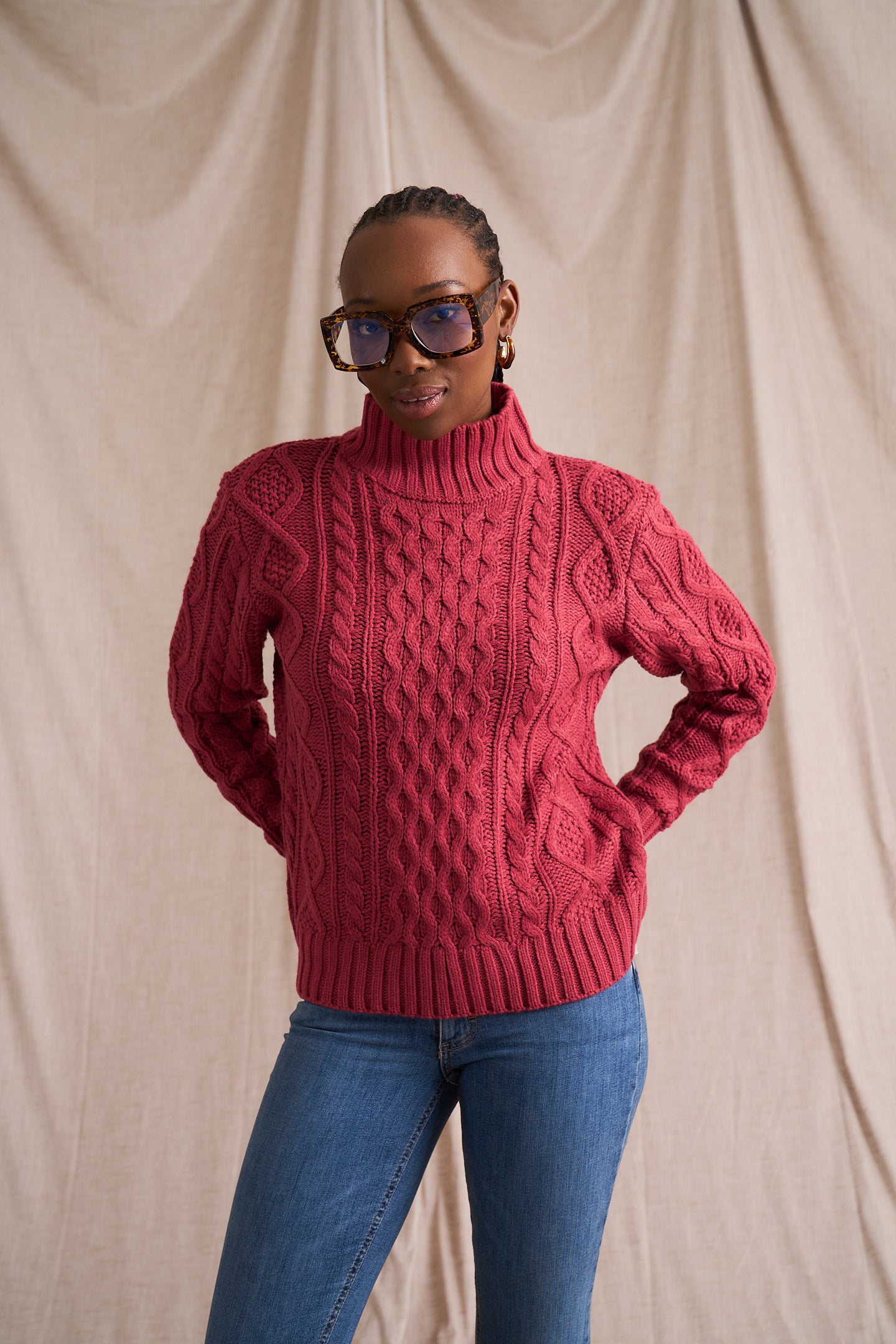 Cotton Cable Luxury Knit