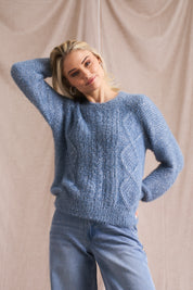 Sequin Mix Eyelash Knit