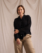 Western Cotton Applique Shirt