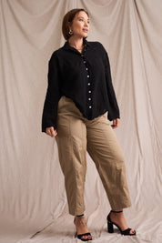 Western Cotton Applique Shirt