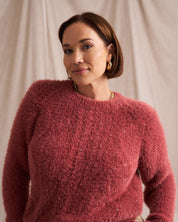 Sequin Mix Eyelash Knit