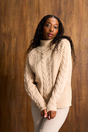 Luxe Cosy Supersoft Viscose Cable Knit