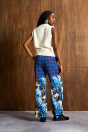 Border Hydrangea Paperbag Pant