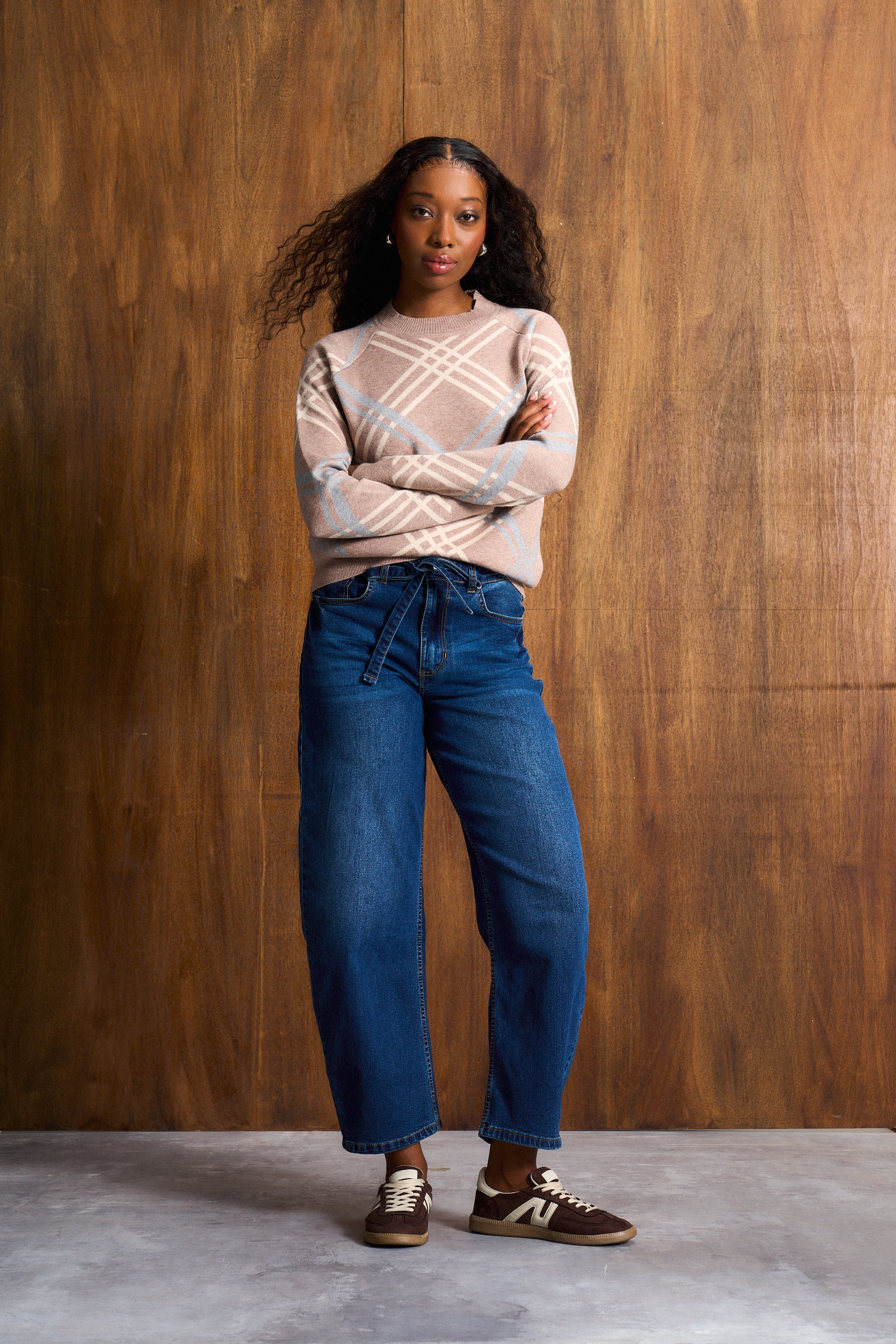Stone Heritage Argyle Knit