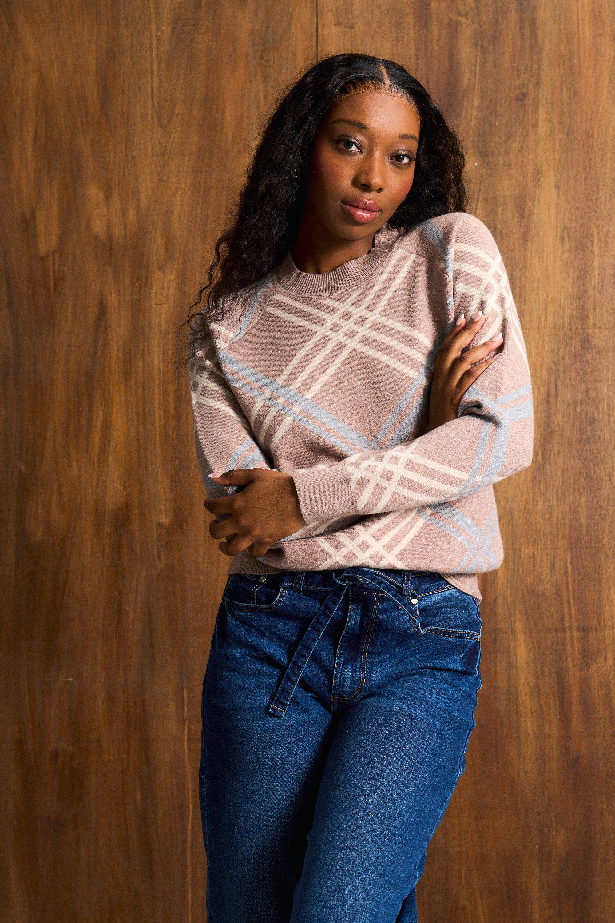 Stone Heritage Argyle Knit