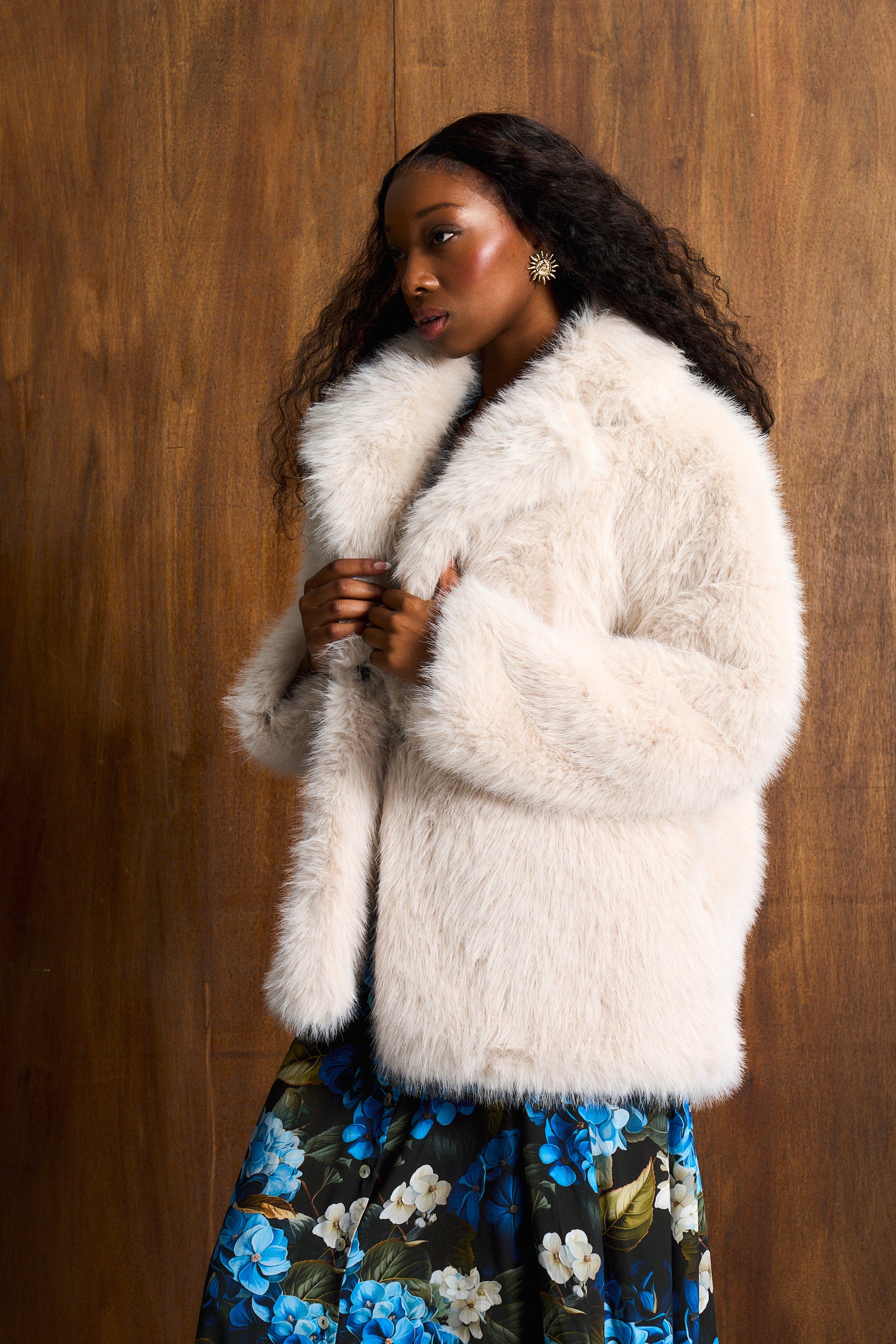 Milk Hunter Fur Coat