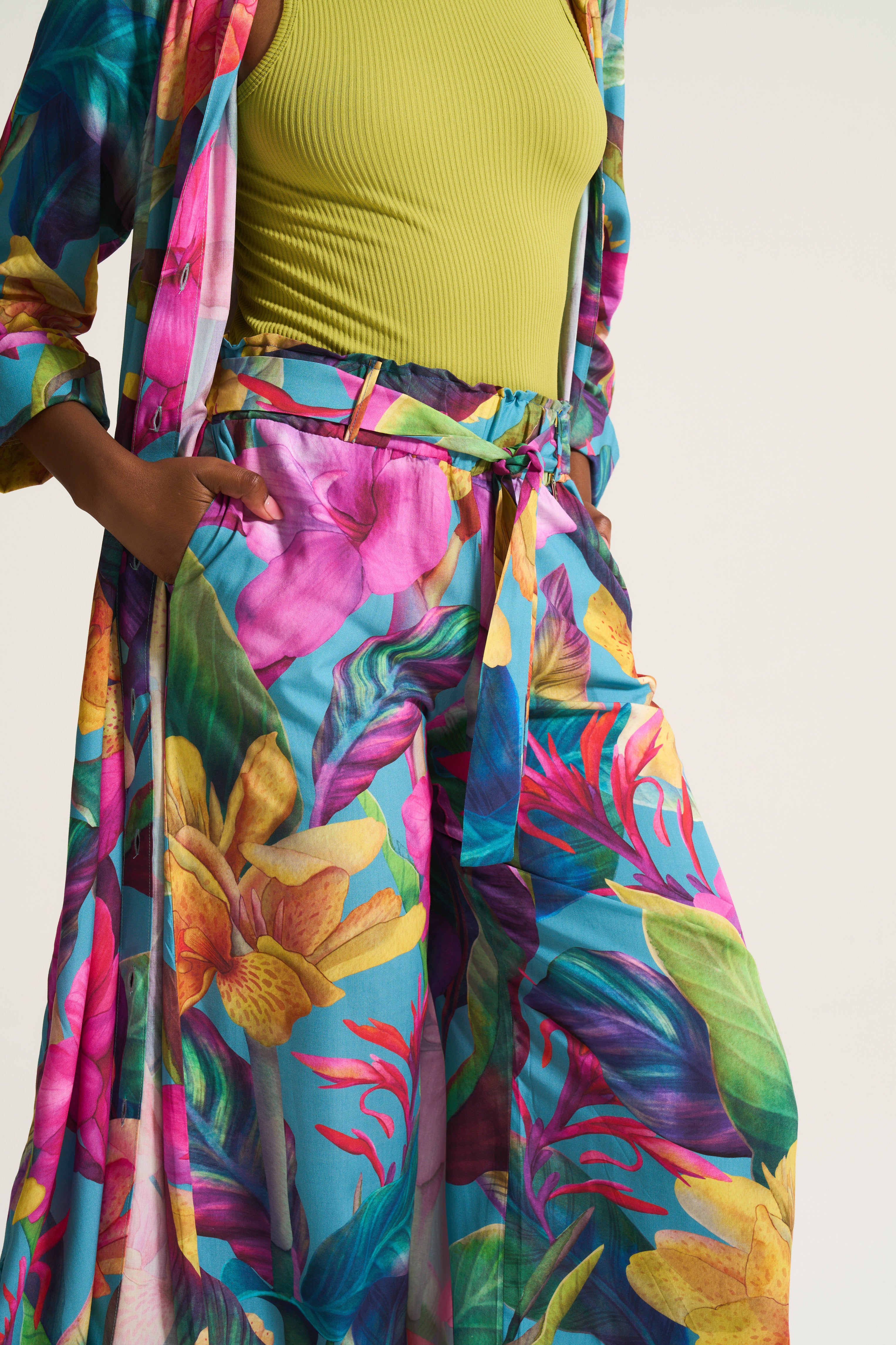 Daffy Print Relaxed pants