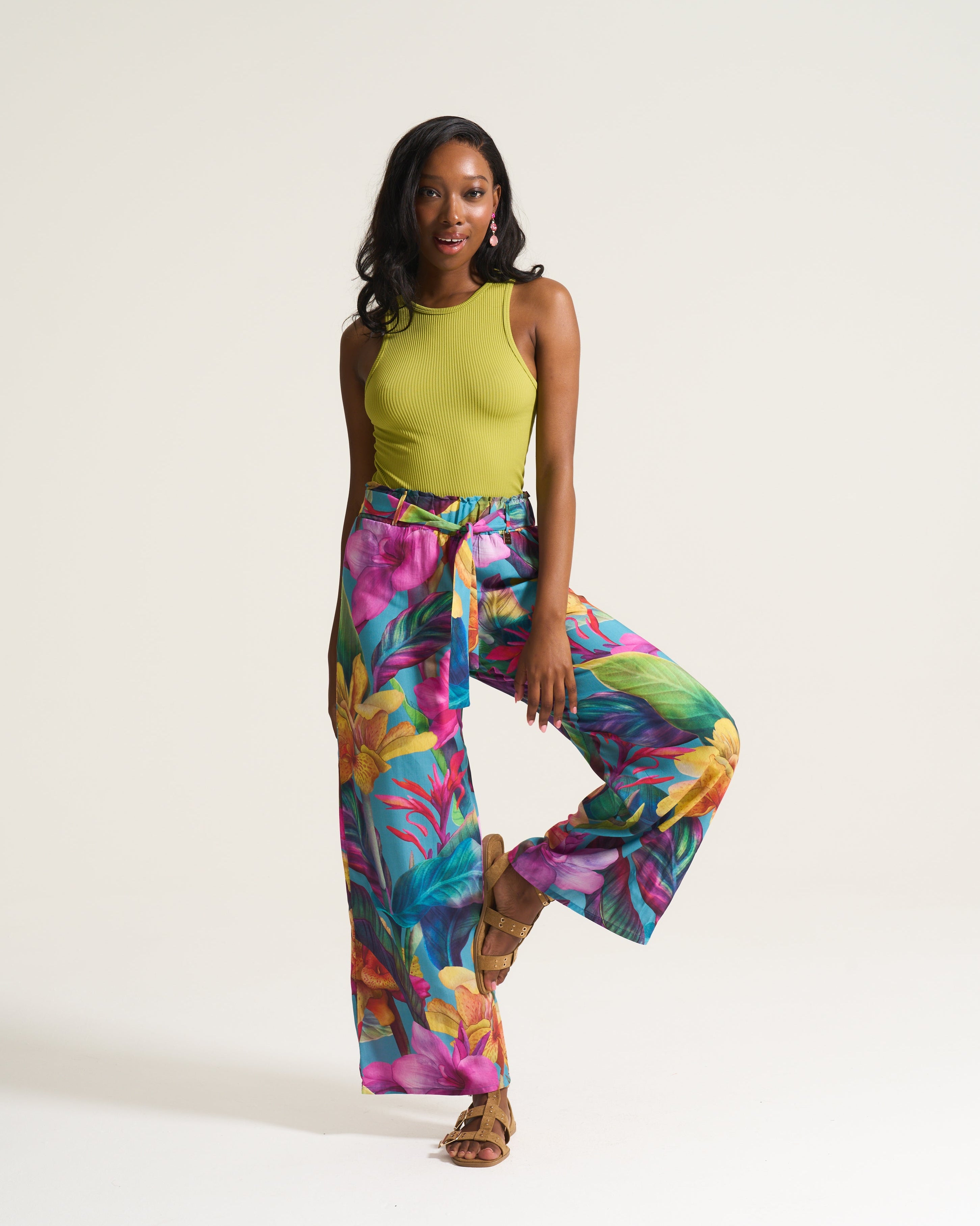 Daffy Print Relaxed pants