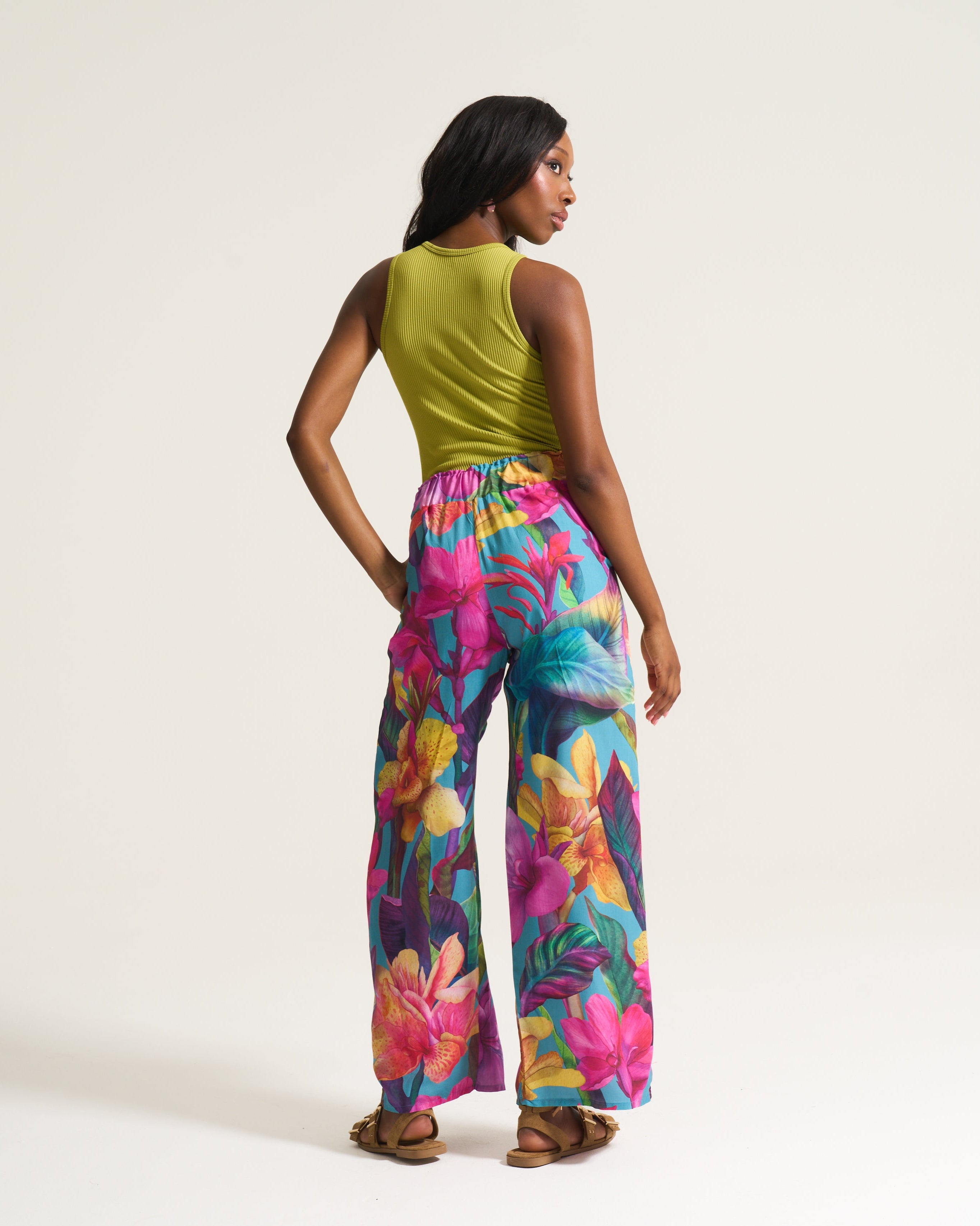 Daffy Print Relaxed pants