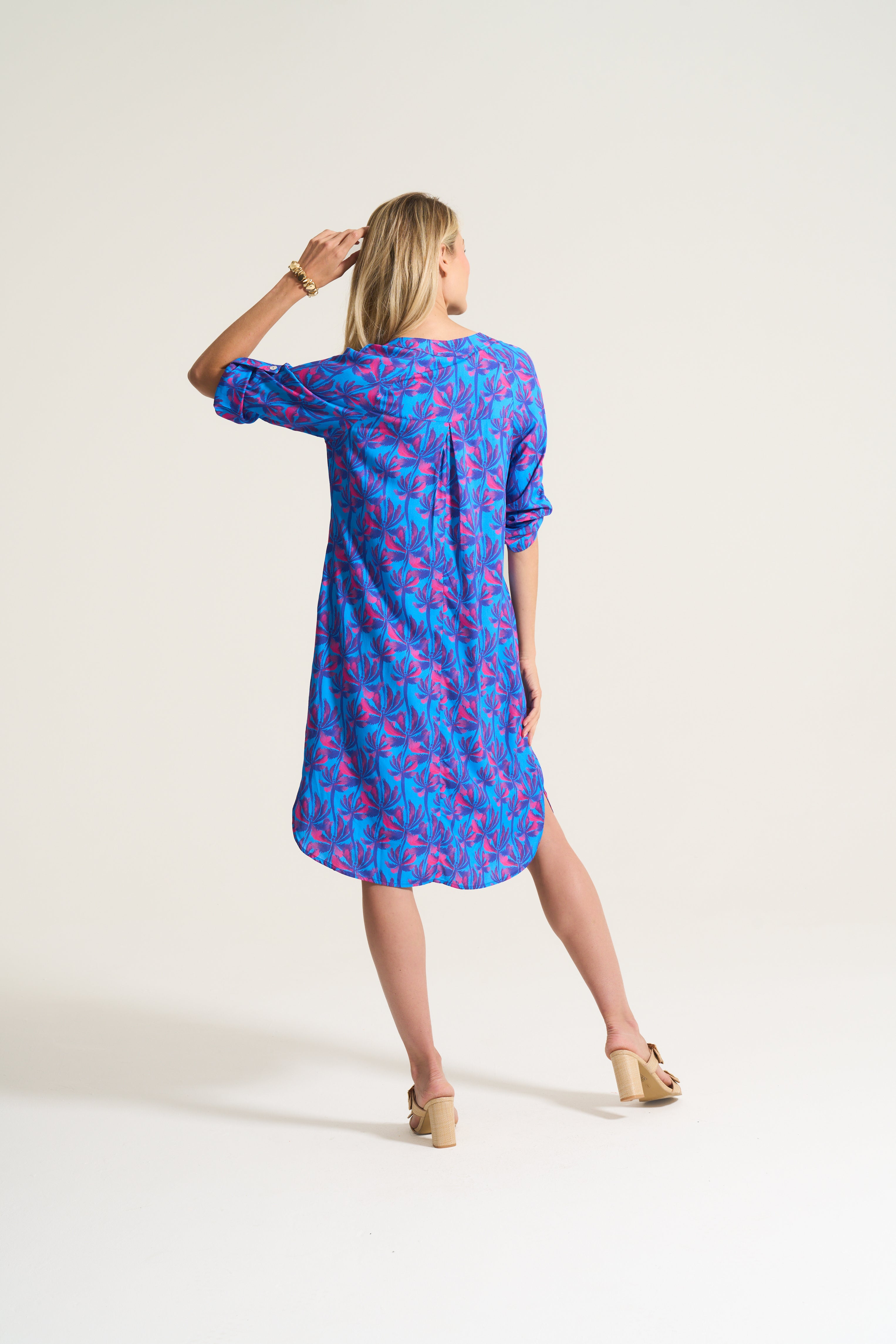 Cobalt Palm Monaco Tunic