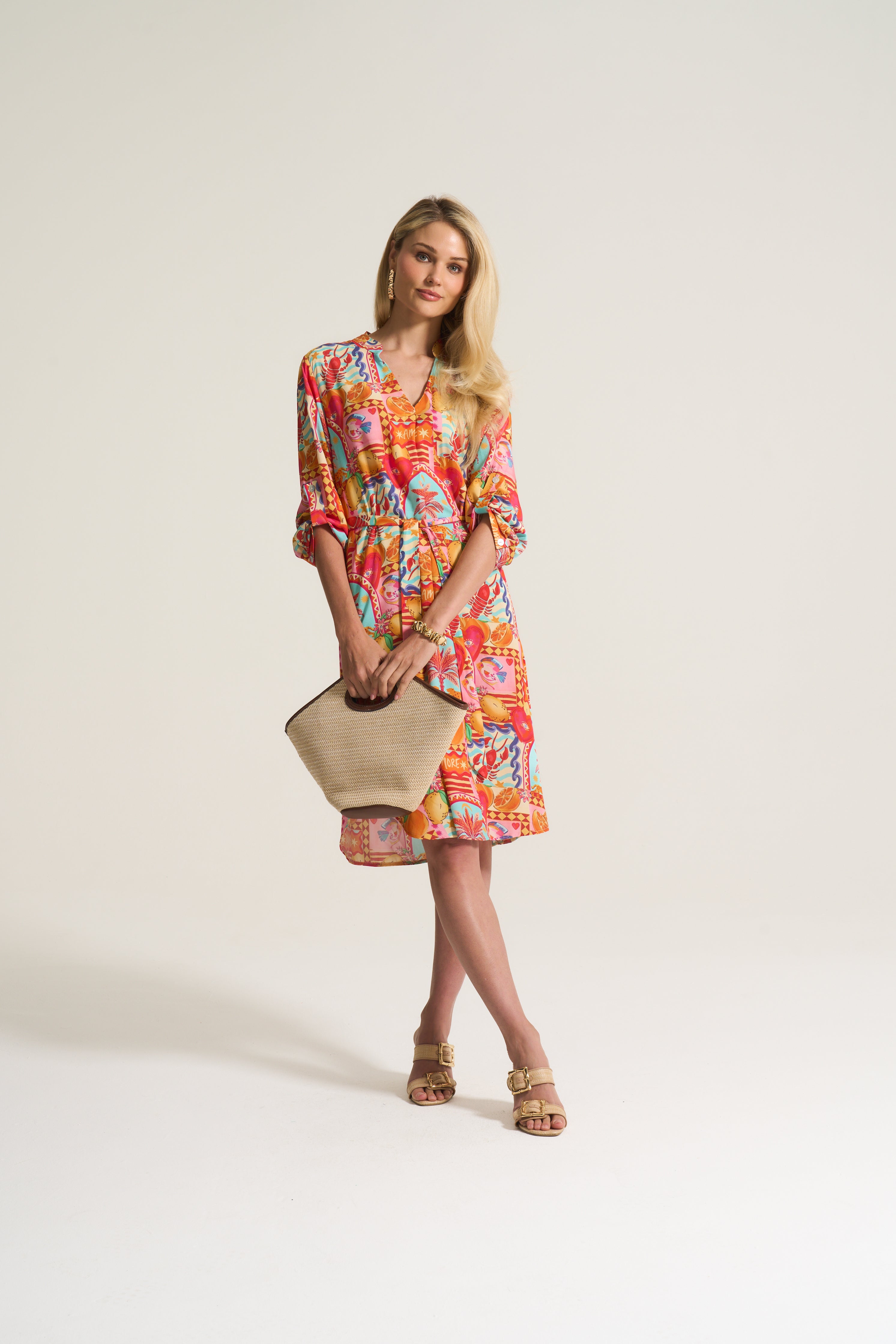 Sandy Tunic in Amore Print