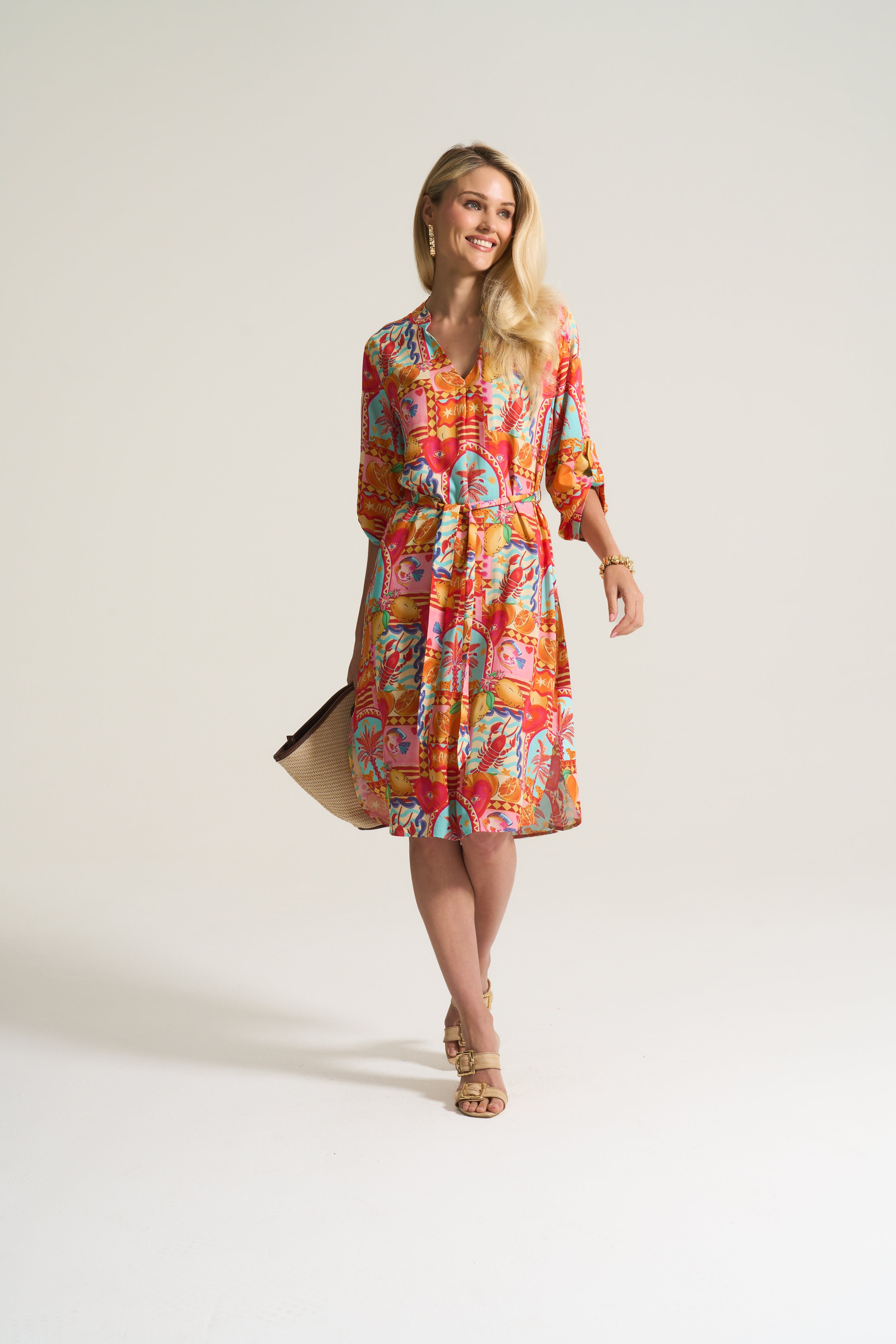 Sandy Tunic in Amore Print