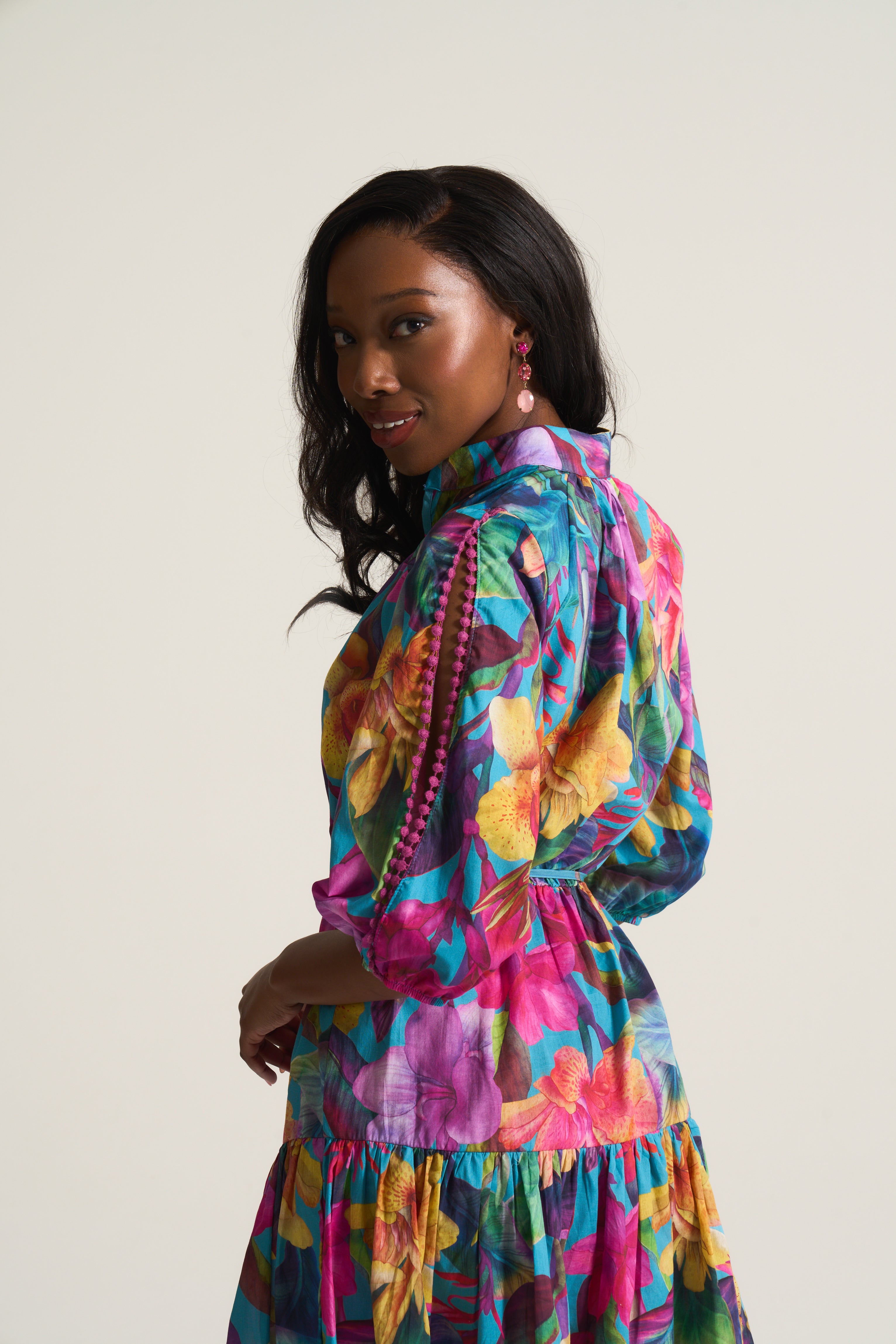 Iris Cotton Flirt Dress