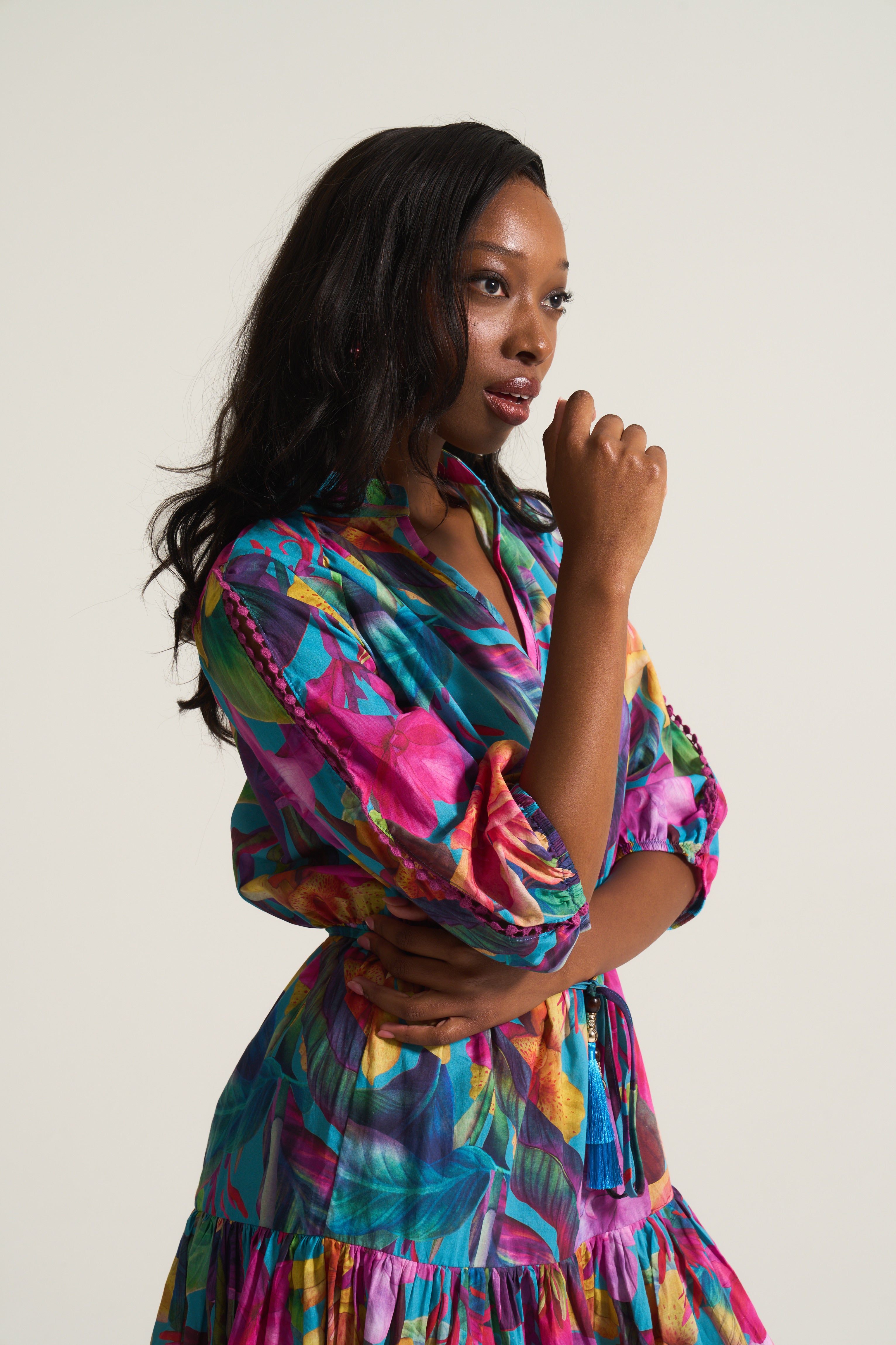 Iris Cotton Flirt Dress