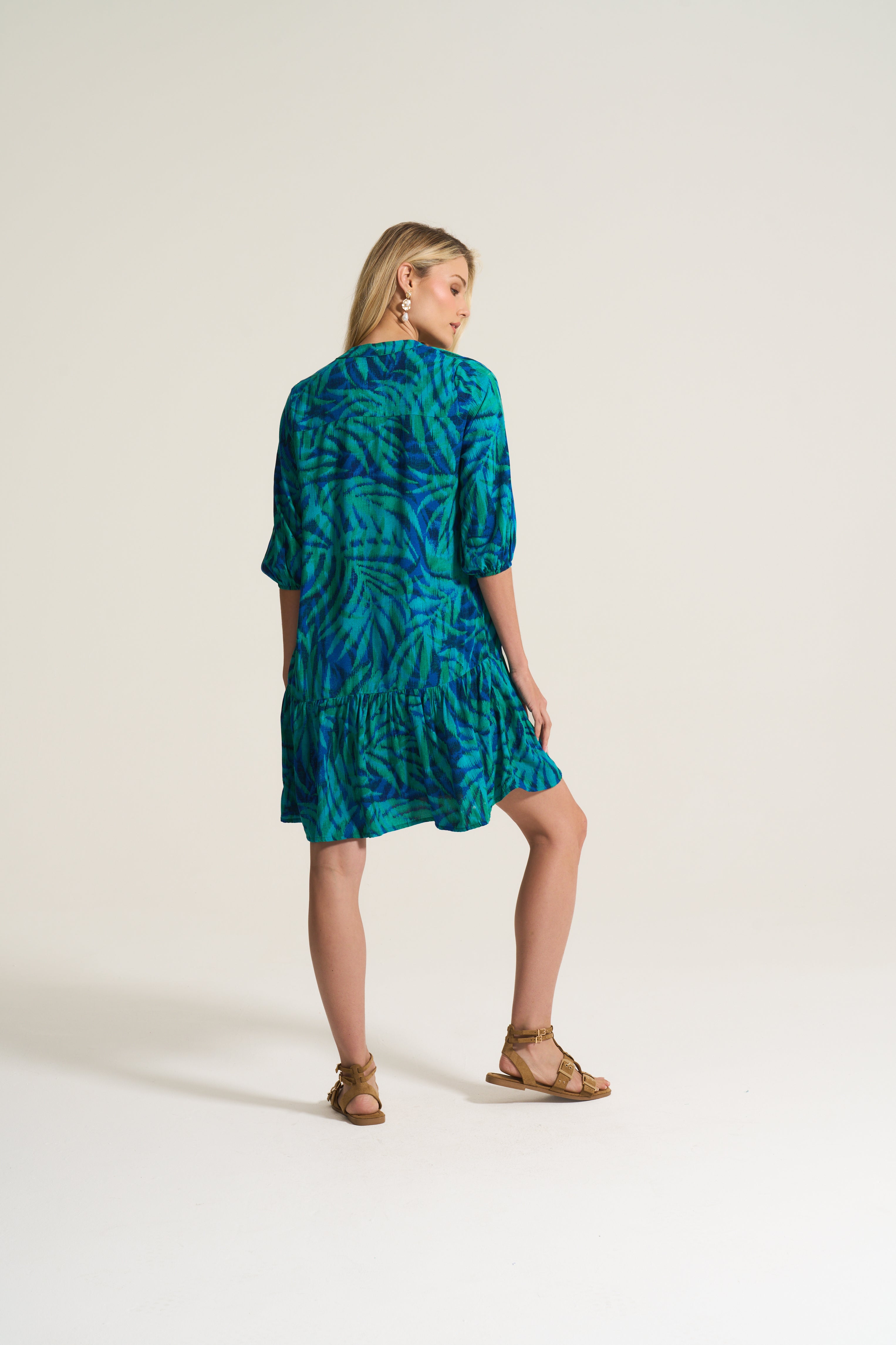 Tiara Tier in Tropical Print