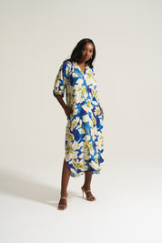 Jenny Tunic In Abstract Flower