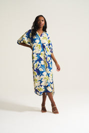 Jenny Tunic In Abstract Flower