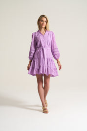 Lilac Tier Flirt Dress