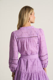 Lilac Tier Flirt Dress