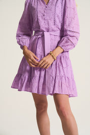 Lilac Tier Flirt Dress