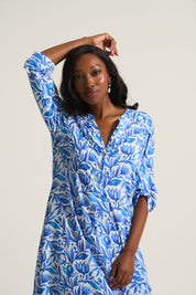 Monaco Tunic In Blue Paradise