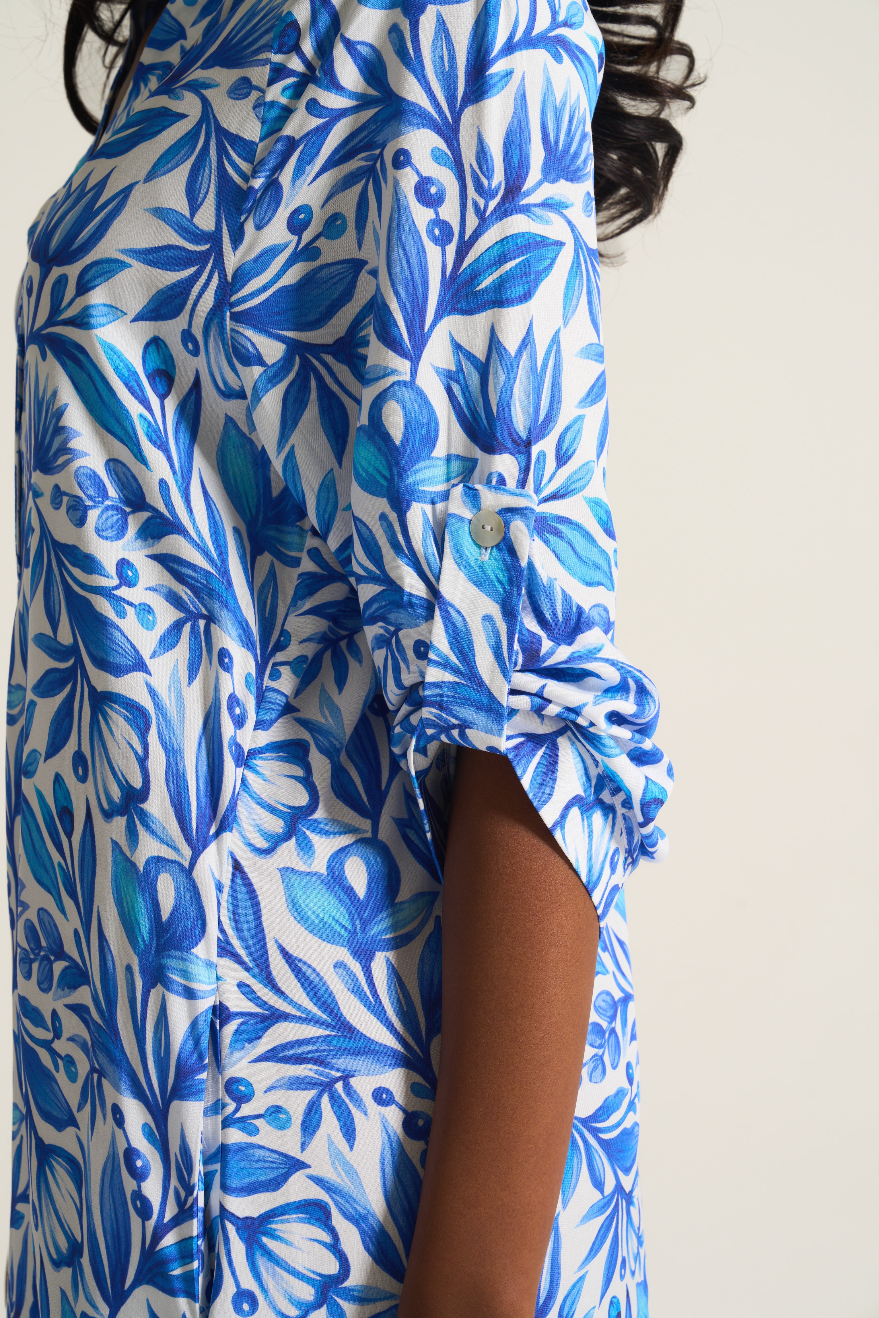 Monaco Tunic In Blue Paradise