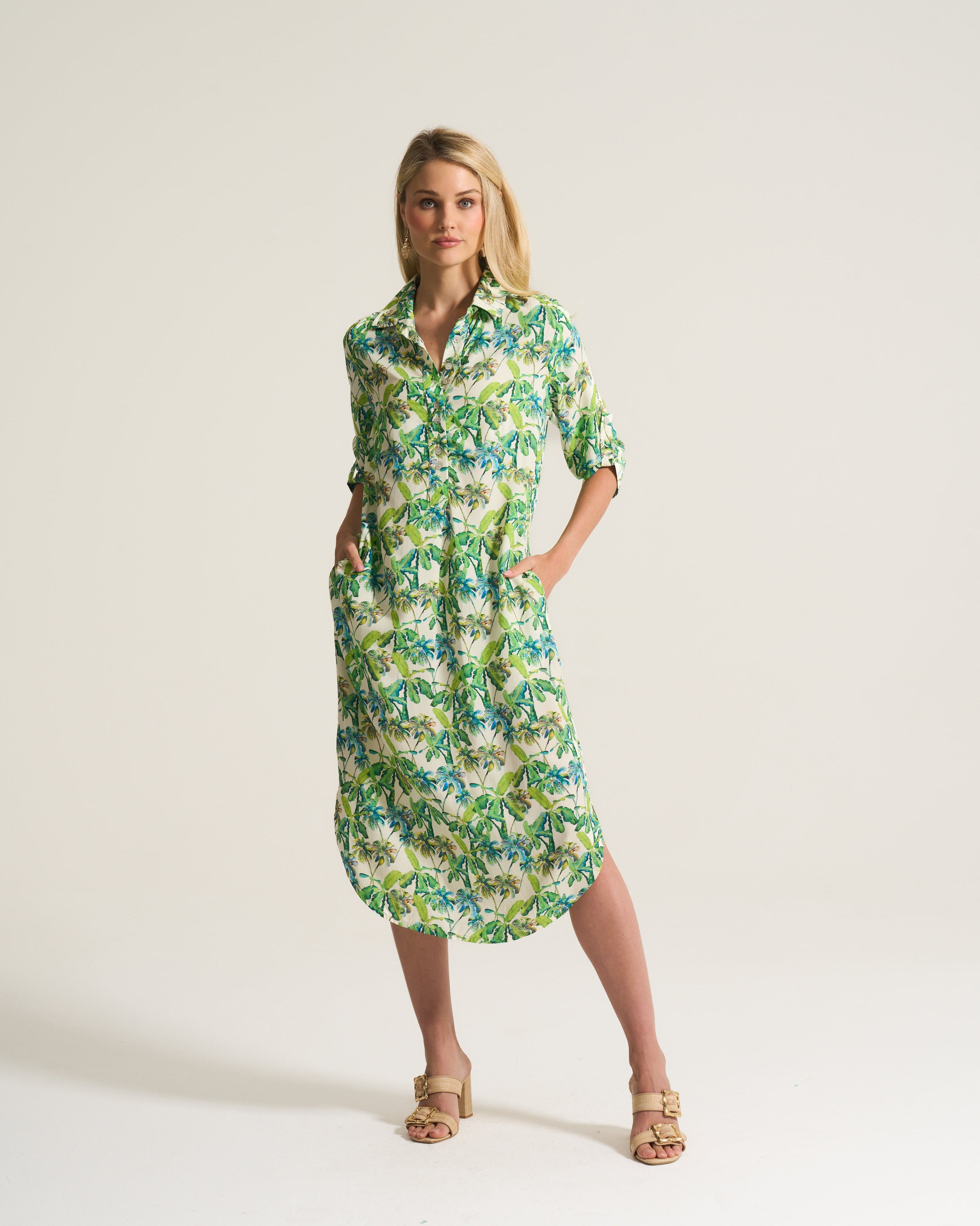 Havana Print Viscose Tunic