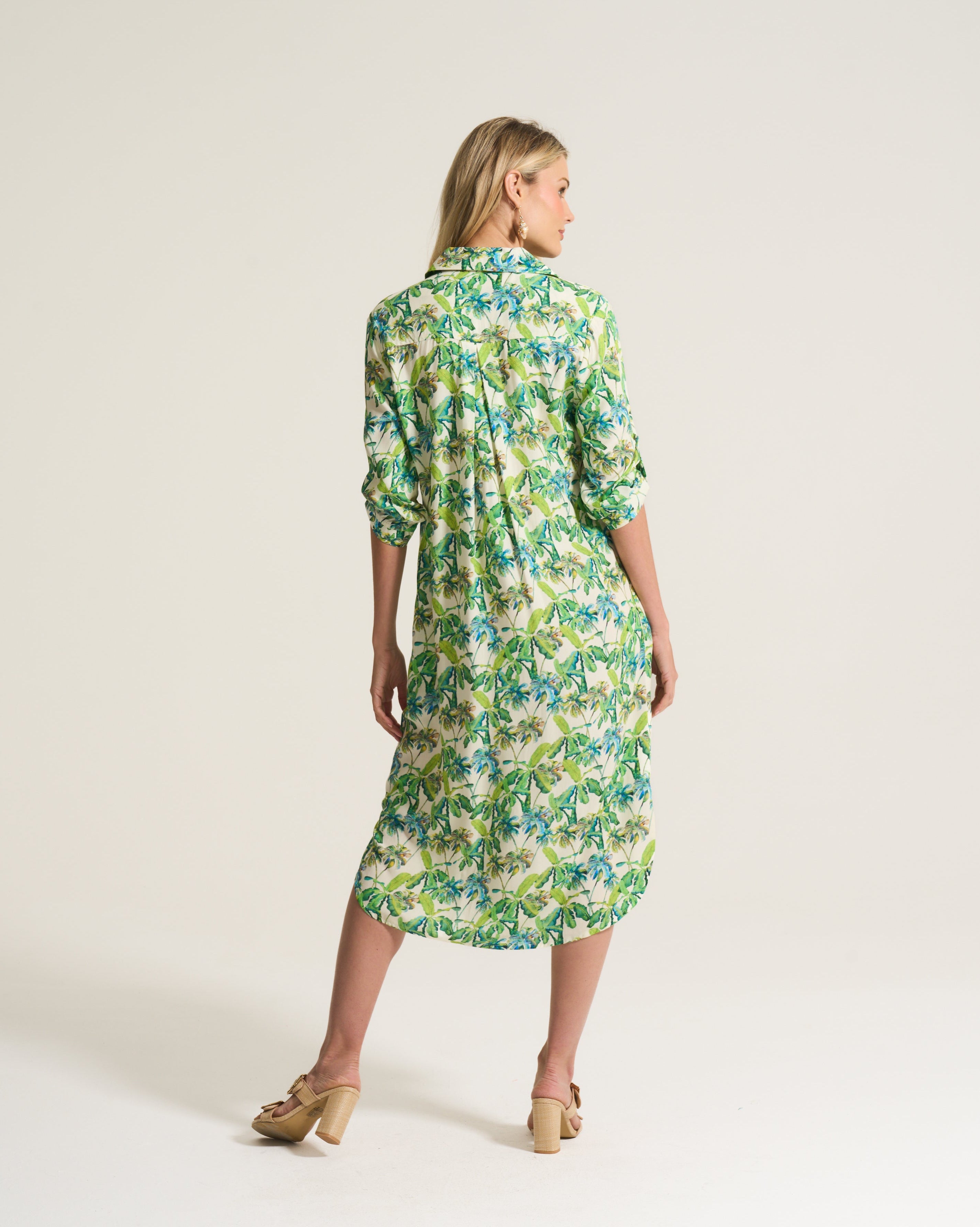 Havana Print Viscose Tunic