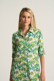 Havana Print Viscose Tunic