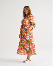 Wild Tropic Sandy Tunic in White