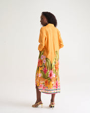 Wild Tropic Liza Dress in Papaya