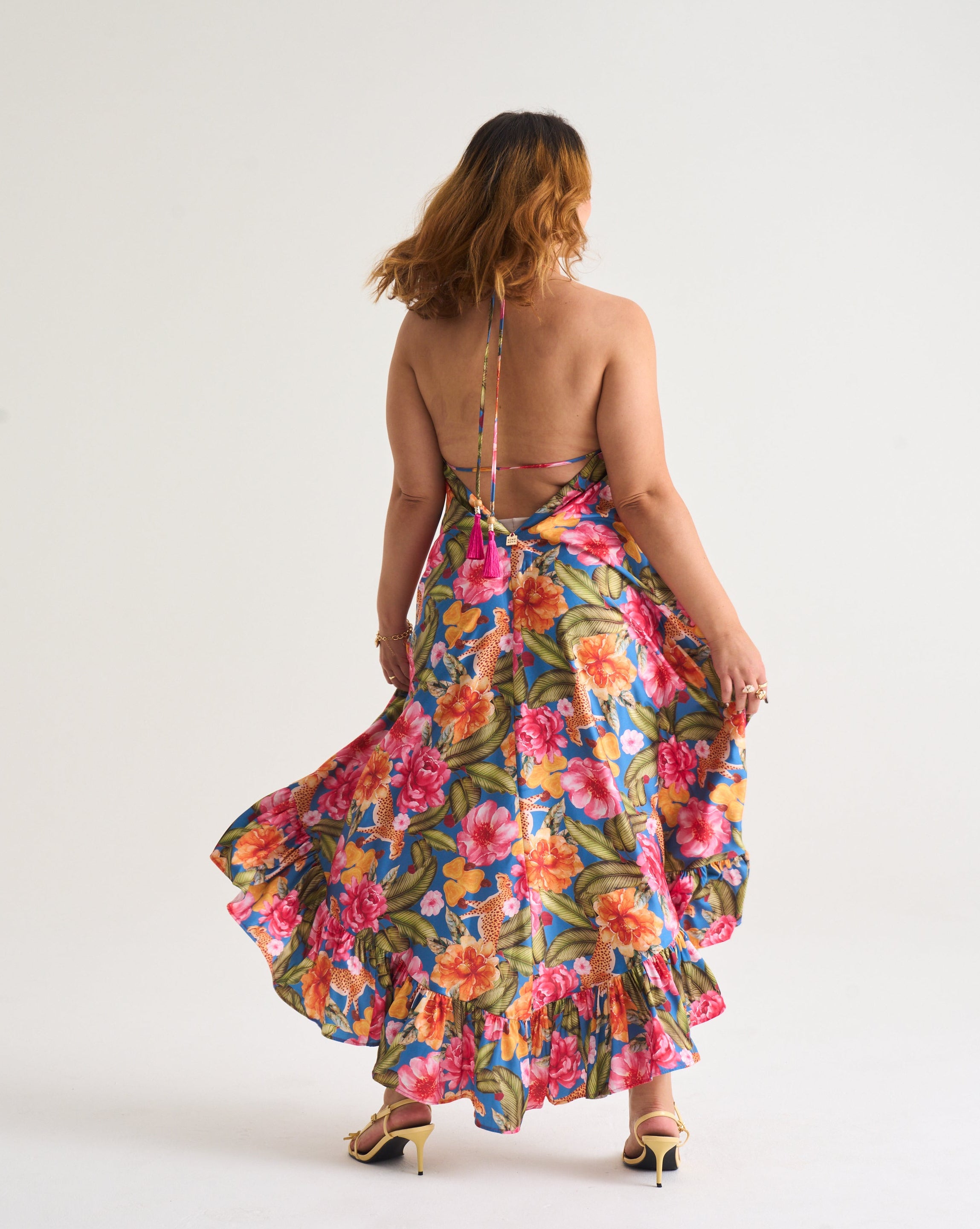 Tropic Sapphire Vacation Dress