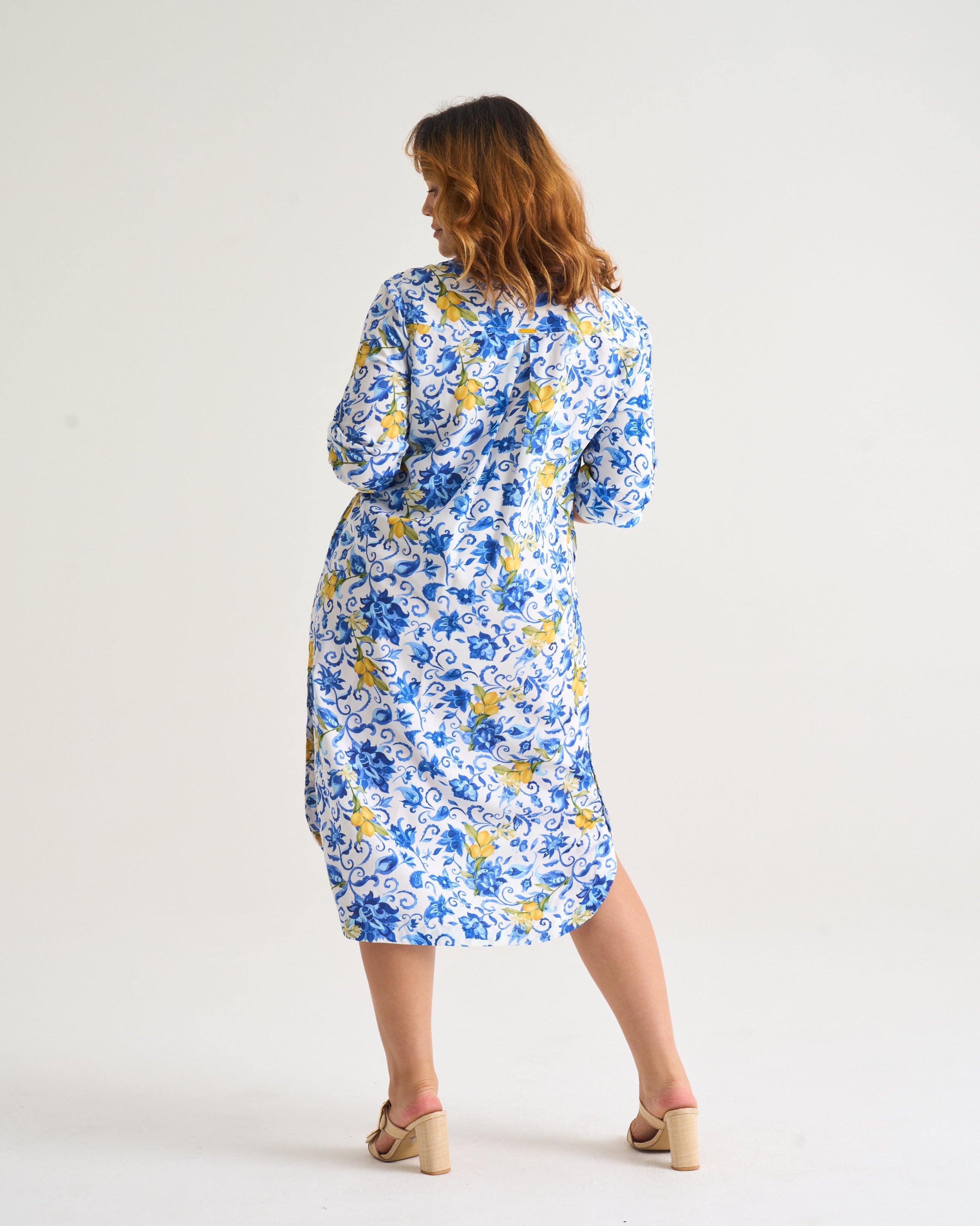 Amalfi Lemon Viscose Tunic