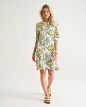 Hannah Citrus Bloom Viscose Tunic