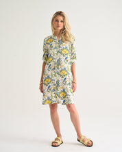 Hannah Citrus Bloom Viscose Tunic