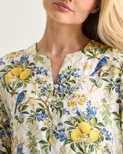 Hannah Citrus Bloom Viscose Tunic
