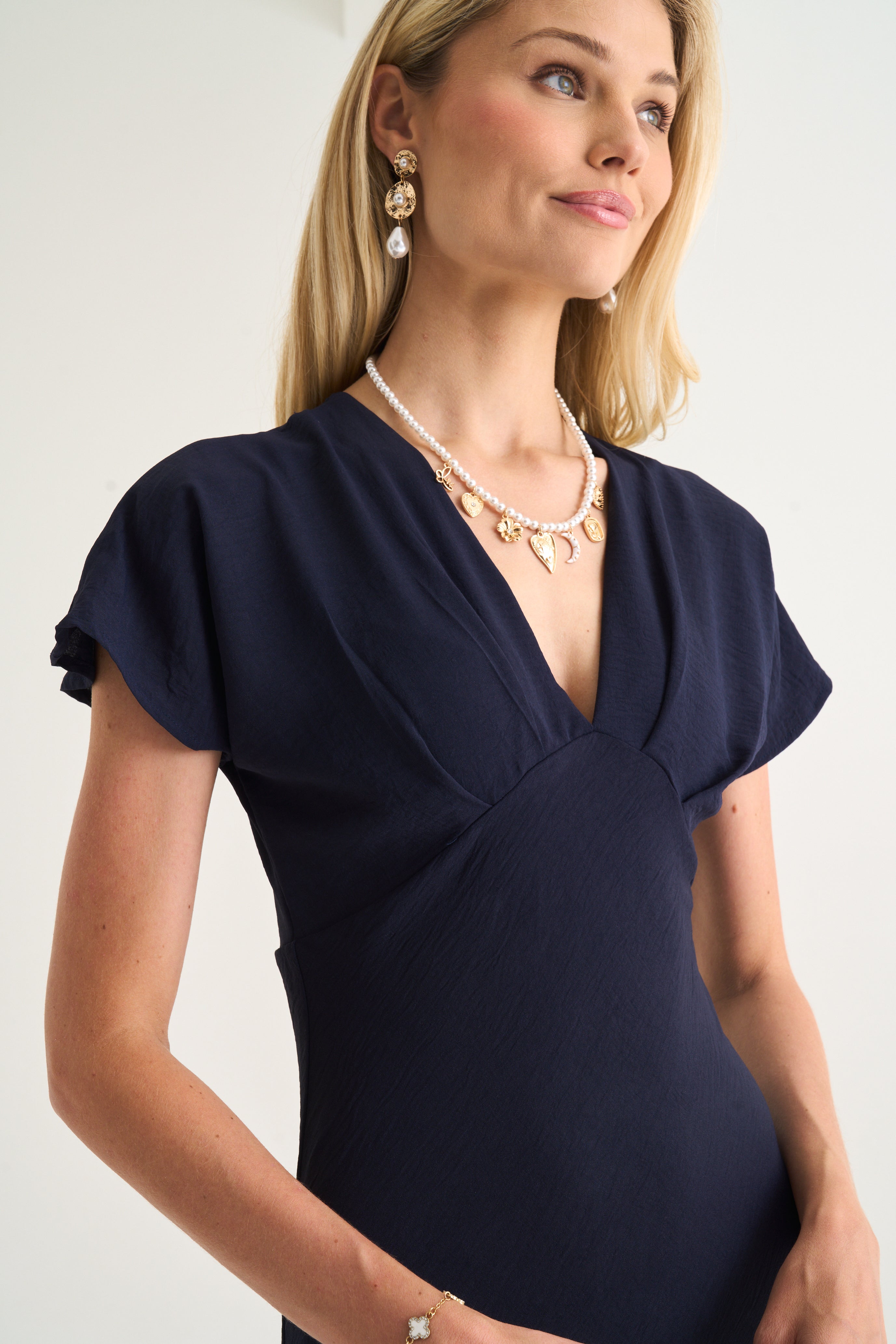 Zaza Madi Dress In Navy