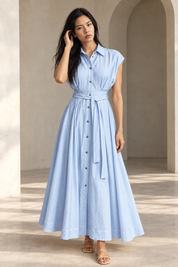 Sleeveless Penelope Sky Blue