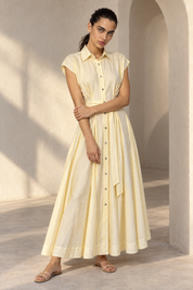 Sleeveless Penelope  Butter Yellow